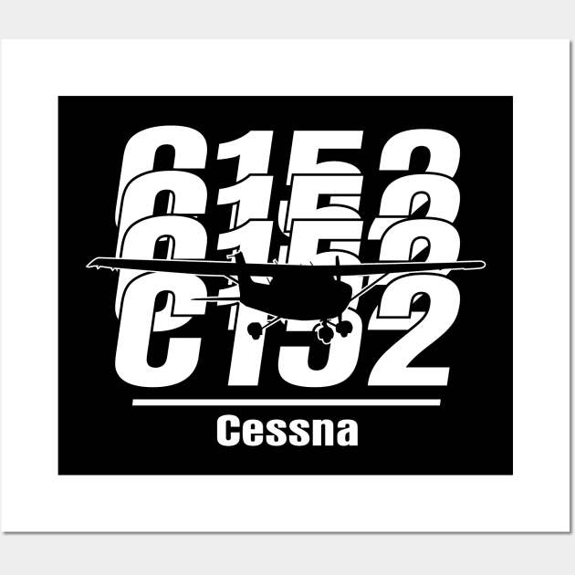 Cessna 152 Wall Art by Aviation Designs